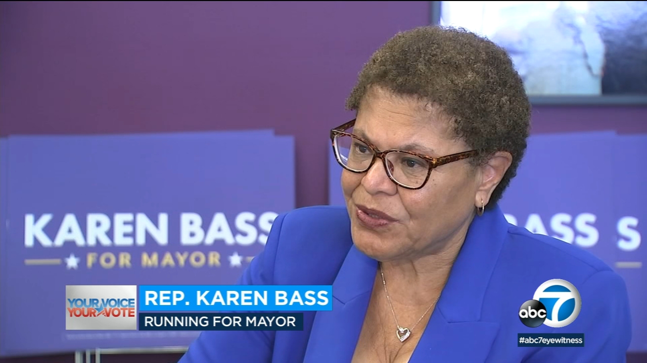 Video shows Mayor Karen Bass refuse to answer L.A. fires