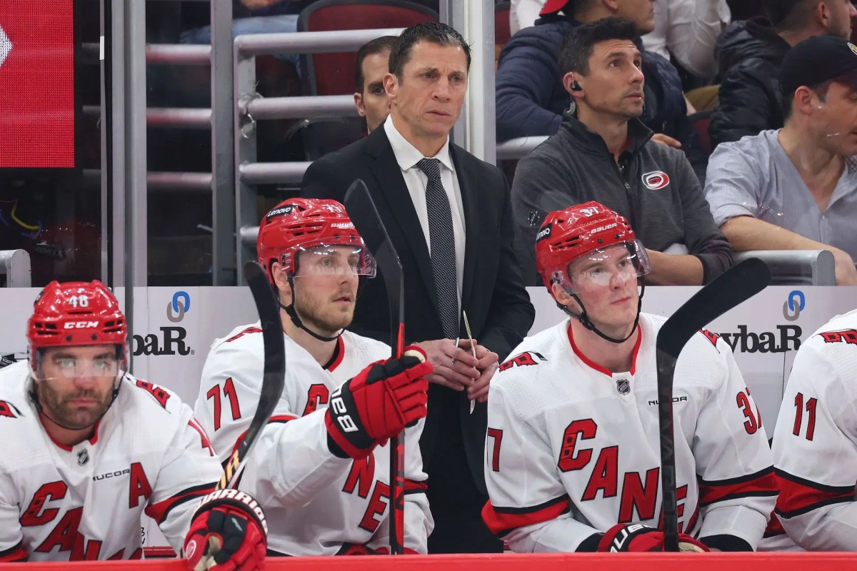 Brind'Amour, Berube share common work ethic leading Hurricanes